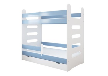 Двухъярусная кровать MATI 160x80 ящик + матрасы