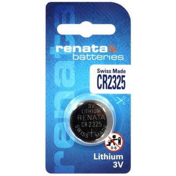 Литиевая батарея Renata CR2325 блистер 1 шт.