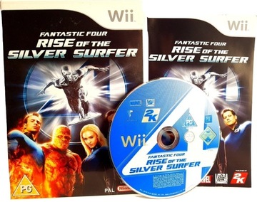  Wii FANTASTIC FOUR RISE of the SILVER SURFER *