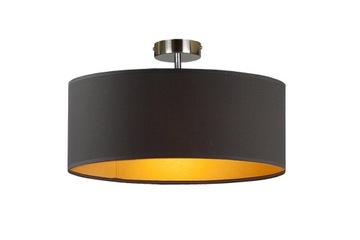 Плафон потолочный светильник черный абажур LED 4