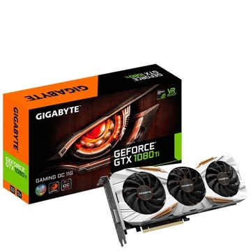 Відеокарта Gigabyte GeForce GTX 1080 Ti 11 ГБ Нова паста!
