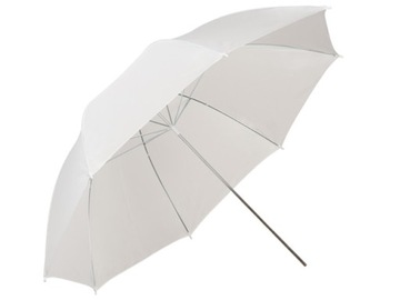 Зонт белый прозрачный 94см Powerlux