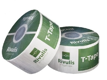 Капельная лента T-Tape Rivulis 15 см 2300 м