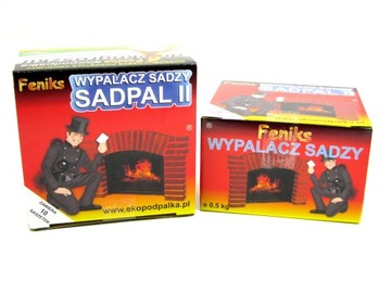 Сжигатель сажи SADPAL II (10шт x 50 г) + растопка