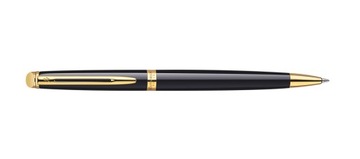 Шариковая ручка Waterman Traditional BLACK GOLD CLIP в подарок для стержня Heaven