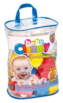 CLEMMY BABY - 24 KOSTEK W PLASTIKOWEJ TORBIE
