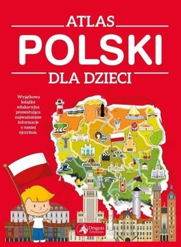 Atlas Polski dla dzieci edukacyjna ciekawostki