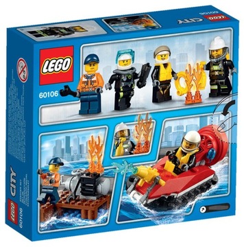 LEGO City 60106 Пожарные — стартовый набор