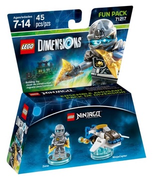 LEGO Dimensions 71217 - Zane Fun Pack - Ninjago - UNIKAT 2015