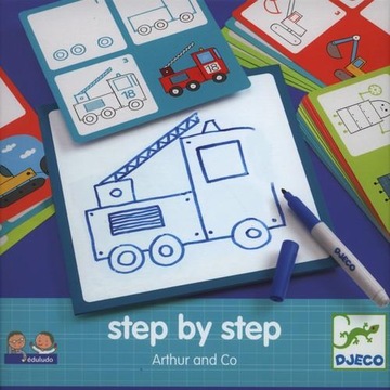 фото ориг. №6, Step by kroku for boys -training drawing djeco
