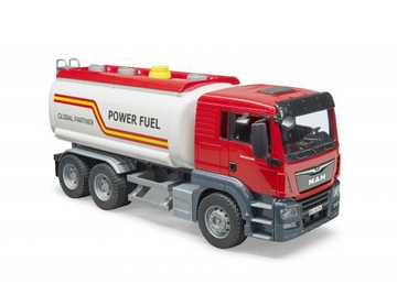 BRUDER 03775 MAN TGS cysterna PETROL MAX do transportu paliwa