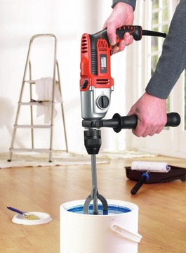 Ударная дрель 1100 Вт Black+Decker KR1102K-QS