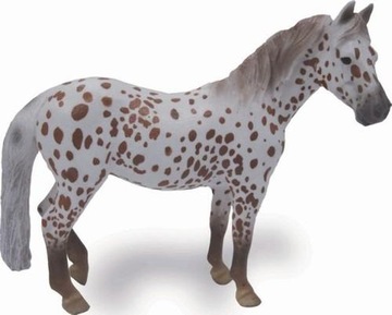 Klacz British Spotted Pony maści kasztan leopard 88750 COLLECTA