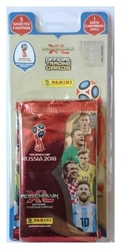 ЧЕМПИОНАТ МИРА ПО МИРУ FIFA 2018 В РОССИИ ADRENALYN XL PANINI BLISTER футбольные КАРТОЧКИ