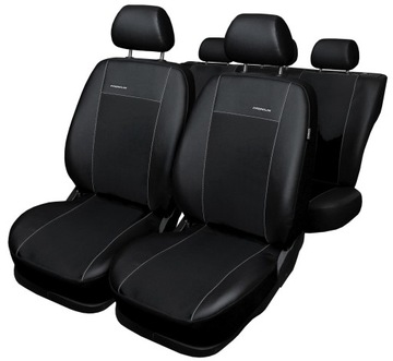 фото ориг. №7, Covers on the seat automobile - decorative overlay premium to opel astra 5 black