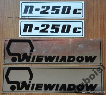 Наклейки NIEWIADÓW N-250C N 250 C Наклейка N250c