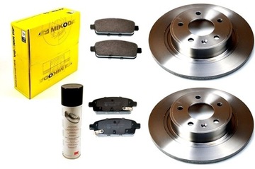 tarcze klocki OPEL ASTRA J 15'' MOKKA TYŁ 268mm