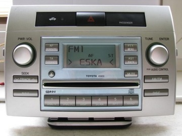 TOYOTA COROLLA NAPRAWA PRZERYWA RADIO AUDIO GŁOS