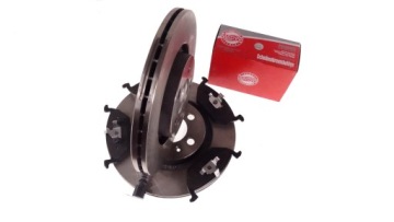 TARCZE KLOCKI PRZÓD VW GOLF BORA LEON A3 280 MM