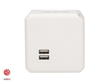 PowerCube Original USB-разветвитель, СЕРЫЙ