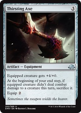 MTG 4x Thirsting Axe (Uncommon)