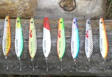 8 x Cod Pilker Perfect Bergen 100gr