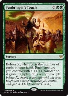 MTG Sunbringer's Touch (Rare)