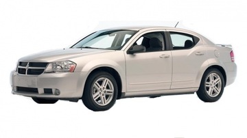 DODGE AVENGER 09 ЗАМОК КАПОТА, КРЫШКА ДВИГАТЕЛЯ