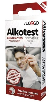 ALKOTEST Alkomat jednorazowy z atestem 1 szt