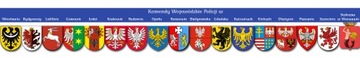 Запонки Главное управление столичной полиции в Варшаве + футляр