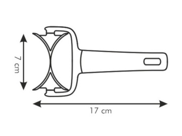 Роликовый нож TESCOMA для пончиков с клецками