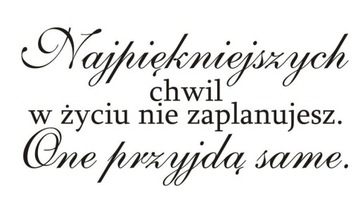 Napis na ścianę naklejka - Najpiękniejszych.. 62