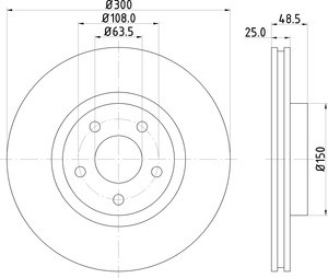 ПЕРЕДНИЕ ДИСКИ TEXTAR КОЛОДКИ FORD FOCUS II III 300MM