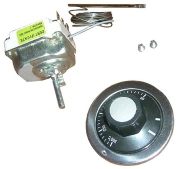 termostat trójfazowy regulator z sondą +50+300stC