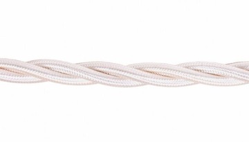 KABEL W OPLOCIE KOLOROWE KABLE 2x0,75 Kabel Włoski