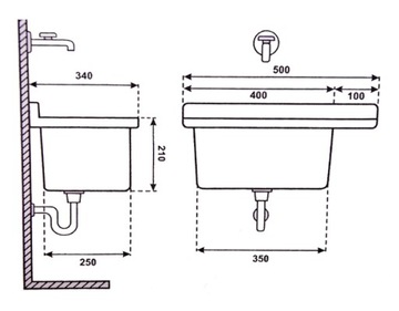 SINK полный комплект чаш для умывальника