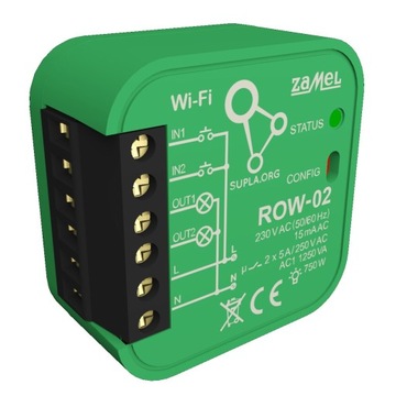 ZAMEL SUPLA ROW-02 WI-FI ПРИЕМНИК УМНЫЙ ДОМ