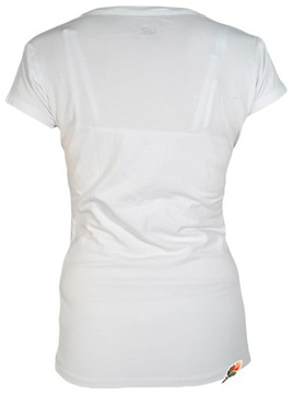 LEE t-shirt damski WHITE s/s STRETCH T _ XS r34