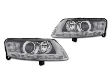 REFLEKTOR BI XENON LED AUDI A6 C6 4F0 LIFT FL LOOK