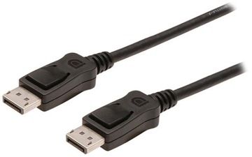 Kabel 2m DisplayPort - DisplayPort HQ zatrzaski