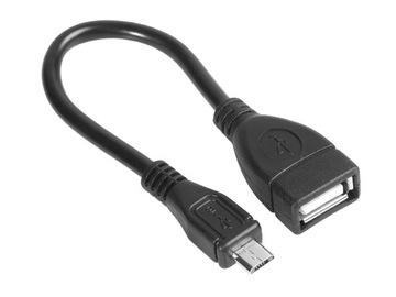 PRZEJŚCIE ADAPTER wtyk MICRO USB OTG do TABLET