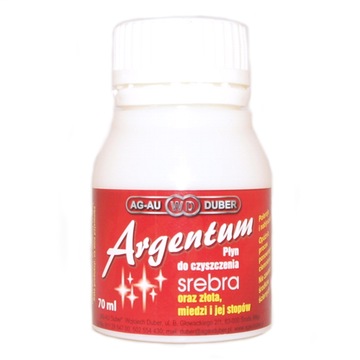 Argentum - Płyn do czyszczenia srebra, złota 70ml