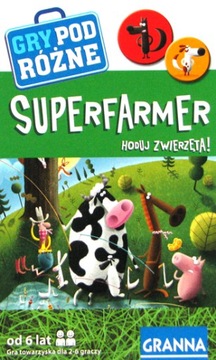 Super Farmer wersja podróżna - gra planszowa