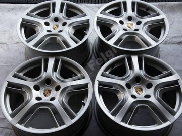 4× DISK HLINÍK PORSCHE OE 8.0" X 19" 5X130 ET 57