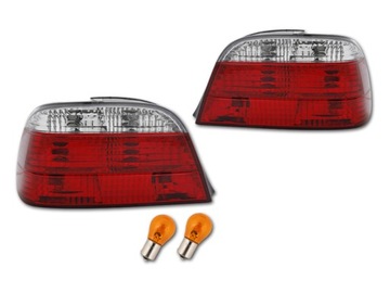 LAMPA TYL KPL BMW 7 E38 RED WHITE TUNING LIFT LOOK