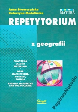 REPETYTORIUM Z GEOGRAFII. WYD. SKRYPT STROMCZYŃSKA