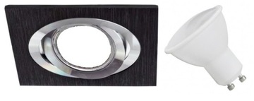 OPRAWKA DO PODBITKI DACH CZARNA ALUMINIOWA LED 10W