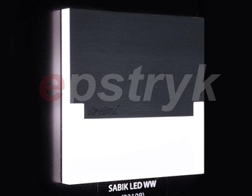 ЛЕСТНИЧНЫЙ СВЕТИЛЬНИК SABIK 23110 SATIN/COLD WHITE