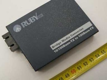 Ruby tech Bridge Media Converter 10/100Base-TX