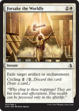 MTG 4x Forsake the Worldly